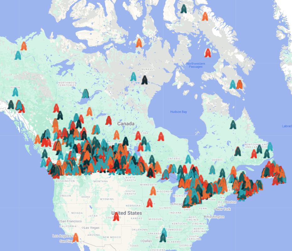 Prayer Map Update - June 27